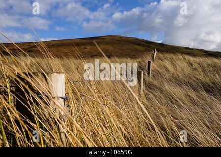 Gower Peninsula, UK. 17th Mar, 2019. UK Weather, Swansea, 17th March, 2019.  Squally showers punctuated warm sunny spells in an otherwise cold breeze at Broughton on the Gower peninsula, near Swansea. Generally warmer and drier conditions are forecast for the week ahead.  Credit: Gareth Llewelyn/Alamy Live News. Credit: Gareth LLewelyn/Alamy Live News Stock Photo