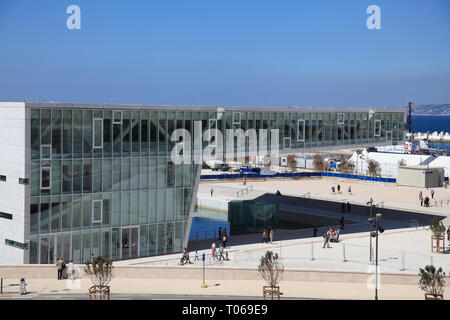 MUCEM, Museum of European and Mediterranean Civilizations, Marseille, Bouches du Rhone, France, Europe Stock Photo