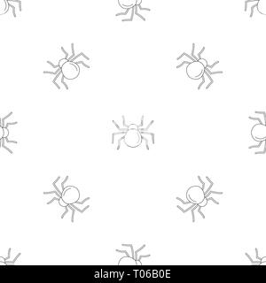 Female mouse spider pattern seamless vector repeat geometric for any web design Stock Vector