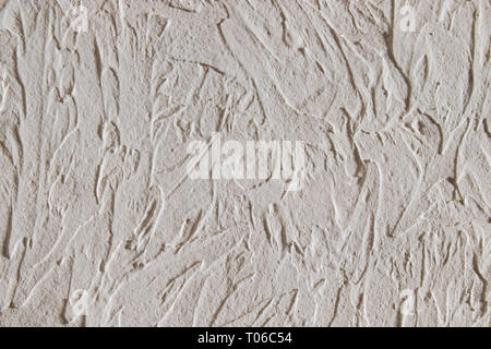 White abstract texture. White sand wall. Matte white wall texture Stock Photo