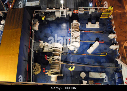 MS Stena Baltica, ro-pax ferry owned by Stena Line, in  Gdynia, Poland. March 12th 2008 © Wojciech Strozyk / Alamy Stock Photo Stock Photo