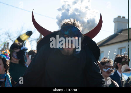 Greystones, Co Wicklow, Ireland. 17th Mar 2019. St.Patrick's Parade Stock Photo