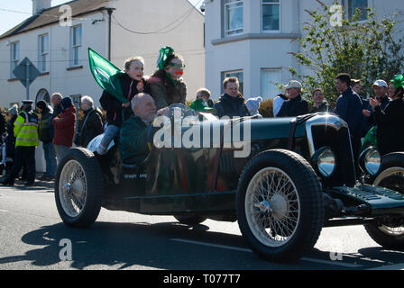 Greystones, Co Wicklow, Ireland. 17th Mar 2019. St.Patrick's Parade Stock Photo