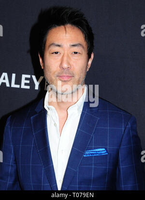 Hollywood, USA. 17th Mar, 2019. HOLLYWOOD, CA - MARCH 17: Actor Kenneth Choi attends Fox's 9-1-1 at PaleyFest Los Angeles 2019 on March 17, 2019 at the Dolby Theatre in Hollywood, California. Credit: Barry King/Alamy Live News