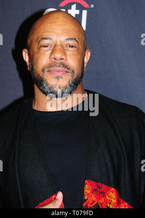 Hollywood, USA. 17th Mar, 2019. HOLLYWOOD, CA - MARCH 17: Actor Rockmond Dunbar attends Fox's 9-1-1 at PaleyFest Los Angeles 2019 on March 17, 2019 at the Dolby Theatre in Hollywood, California. Credit: Barry King/Alamy Live News
