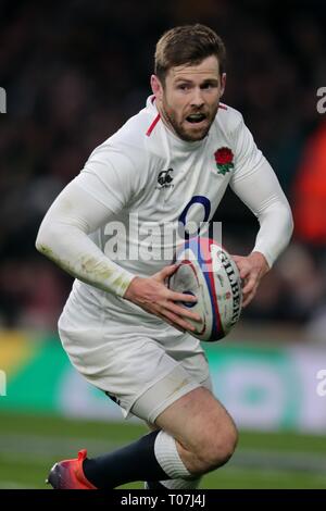 ELLIOT DALY, ENGLAND RU and WASPS, ENGLAND V SCOTLAND, GUINNESS SIX NATIONS 2019, 2019 Stock Photo