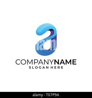 Abstract Letter A Design Idea illustration vector template. Suitable for Creative Industry, Multimedia, entertainment, Educations, Shop, and any relat Stock Vector