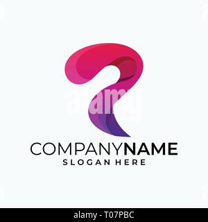 Abstract Letter R illustration vector template. Suitable for Creative Industry, Multimedia, entertainment, Educations, Shop, and any related business Stock Vector