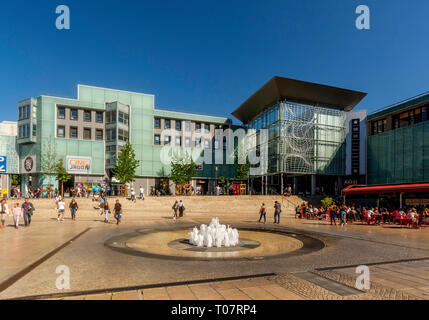 Centre Jaude shopping centre, Place de Jaude. Clermont-ferrand. Puy de dome. Auvergne. France. Stock Photo