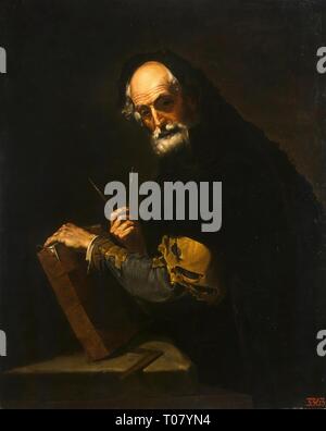 Painting by Jusepe de Ribera from 1624 depicting the martyrdom of Saint ...