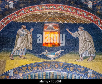 Italy, Emilia Romagna, Ravenna, the mosaics of Mausoleo di Galla Placidia, mausoleum Stock Photo