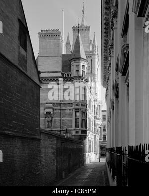 Gonville and Caius College and Senate House Passage Cambridge England Stock Photo