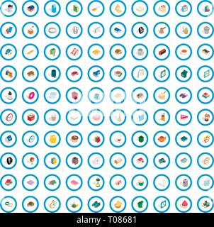 100 home icons set, isometric 3d style Stock Vector Image & Art - Alamy