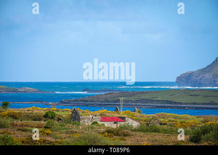 walking in Cahersiveen, Co Kerry, Ireland Stock Photo