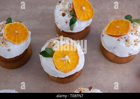 Easter, Easter cake with a complex composition, beautiful scenery, dried fruits Stock Photo