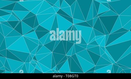 Vector random lines connected, technology background Stock Vector