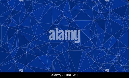 Technical futuristic vector abstract dark blue background Stock Vector