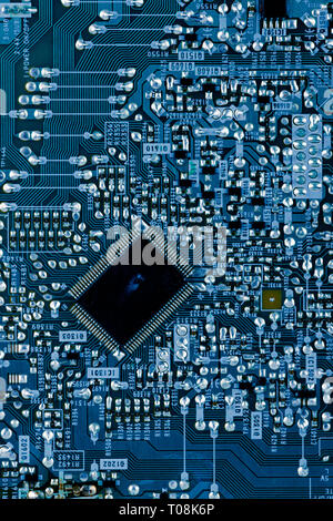details of a circuit board Stock Photo