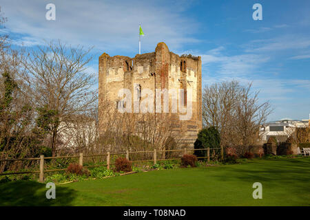 Memorial arch in Guildford castle grounds, Stock Photo