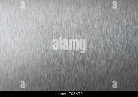 Silver metallic texture. Stainless steel texture close up. aluminum background. Stock Photo
