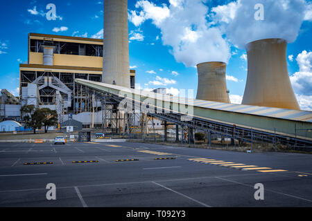 Tralalgon, Victoria, Australia - Loy Yang coal-fired power station Stock Photo