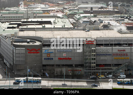 Nordstan shopping mall seen from Lilla Bommen in Goteborg, Västra Götaland, Sweden. March 14th 2008 © Wojciech Strozyk / Alamy Stock Photo Stock Photo