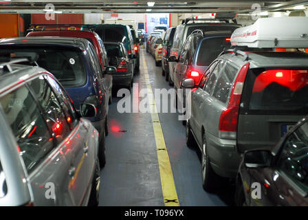 MS Stena Baltica, ro-pax ferry owned by Stena Line, in  Karlskrona, Sweden. March 15th 2008 © Wojciech Strozyk / Alamy Stock Photo Stock Photo