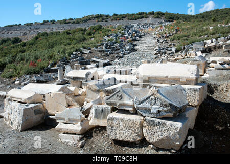 Asien, Türkei, Provinz Burdur, Gölhisar, Ausgrabungen der antiken Stadt Kibyra, Stock Photo