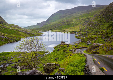 Drive over the Gap of Dunloe Stock Photo