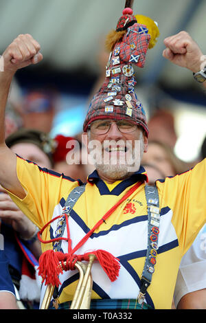 Prague, Czech republic. 30th May, 2008. Friendly match Czech republic vs Scotland, 3:1, 30 May 2008, Prague, CZE. Scotland fans during the their friendly soccer match in the AXA arena, in Prague, on 30 May 2008./PSPA/Slavek Ruta Credit: Slavek Ruta/ZUMA Wire/Alamy Live News Stock Photo