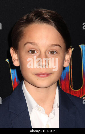 Finley Hobbins  03/11/2019 The World Premiere of 'Dumbo' held at the El Capitan Theatre in Los Angeles, CA  Photo: Cronos/Hollywood News Stock Photo