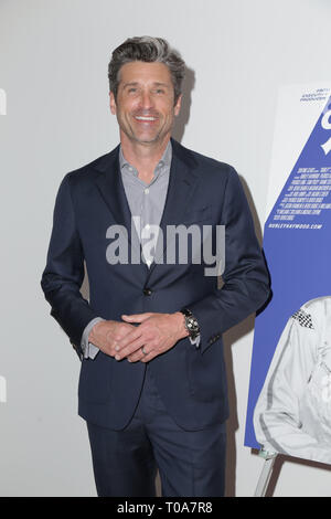 Los Angeles, CA, USA. 18th Mar, 2019. 18 March 2019 - Los Angeles, California -Patrick Dempsey. Premiere of ' Hurley' held at Petersen Automotive Museum. Photo Credit: PMA/AdMedia Credit: Pma/AdMedia/ZUMA Wire/Alamy Live News Stock Photo