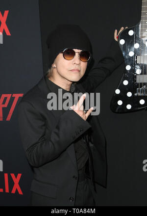 Los Angeles, Ca, USA. 18th Mar, 2019.Hyde, at the NETFLIX premiere of The Dirt at The ArcLight Hollywood in Los Angeles, California on March 18, 2019. Credit: Faye Sadou/Media Punch/Alamy Live News Stock Photo