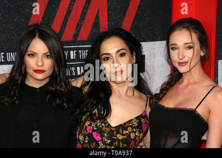 Courtney Dietz at Los Angeles Premiere Of Netflix's 'The Dirt' held at