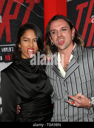 Los Angeles, Ca, USA. 18th Mar, 2019. Guests, at the NETFLIX premiere of The Dirt at The ArcLight Hollywood in Los Angeles, California on March 18, 2019. Credit: Faye Sadou/Media Punch/Alamy Live News Stock Photo