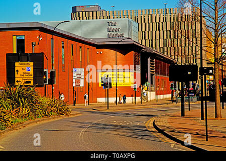 Sheffield, The Moor Market,  England Stock Photo