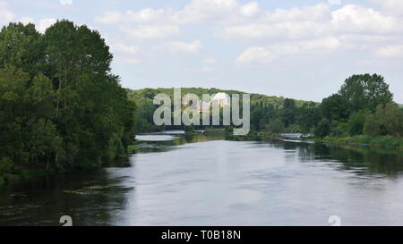 Chateau de Touffou, Bonnes, France Stock Photo