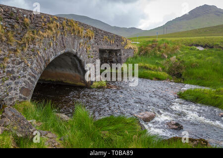 on the Ballaghasheen Pass Road, Co Kerry, Ireland Stock Photo