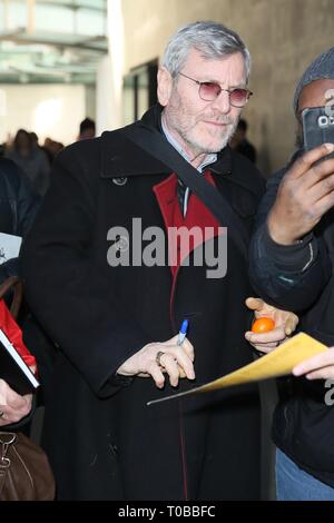 Tcheky Karyo leaves BBC studios after attending radio interviews  Featuring: Tcheky Karyo Where: London, United Kingdom When: 15 Feb 2019 Credit: Michael Wright/WENN.com Stock Photo