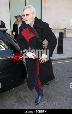 Tcheky Karyo leaves BBC studios after attending radio interviews  Featuring: Tcheky Karyo Where: London, United Kingdom When: 15 Feb 2019 Credit: Michael Wright/WENN.com Stock Photo