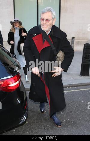 Tcheky Karyo leaves BBC studios after attending radio interviews  Featuring: Tcheky Karyo Where: London, United Kingdom When: 15 Feb 2019 Credit: Michael Wright/WENN.com Stock Photo