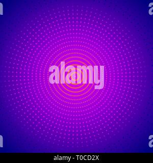 Abstract vector background with dotted lines. Vector illustration. Vibrant colors Stock Vector