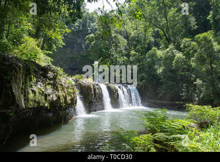 Picturesque view of Nandroya Falls in Wooroonooran National Park, Far North Queensland, FNQ, QLD, Australia Stock Photo