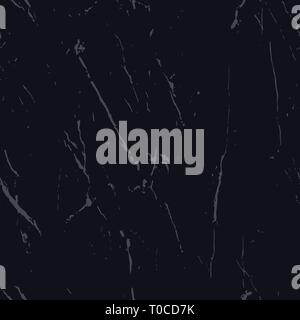 Black marble texture. Seamless pattern. Vector. Stock Vector