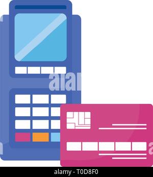 voucher machine with credit card Stock Vector Image & Art - Alamy