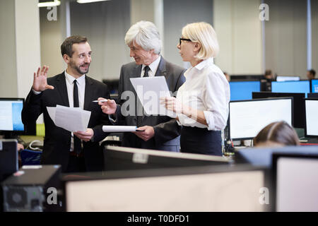 Group of Mature Executives Stock Photo