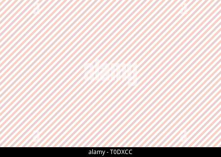 Stripes red pastel color seamless pattern. Vector illustration. Stock Vector