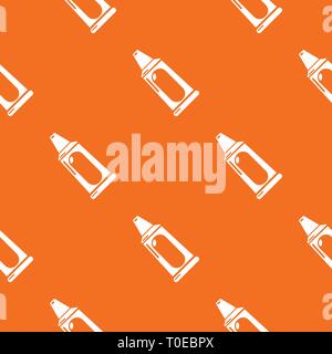 Toothpaste tube pattern vector orange Stock Vector