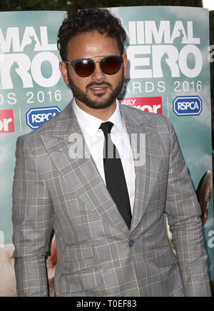 Sep 07, 2016 - London, England, UK - Daily Mirror And RSPCA Animal Hero Awards 2016, Grosvenor House Hotel - Red Carpet Arrivals Photo Shows: Stock Photo