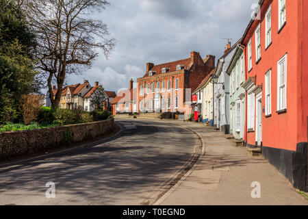 thaxted village, high street, essex, england, uk gb Stock Photo